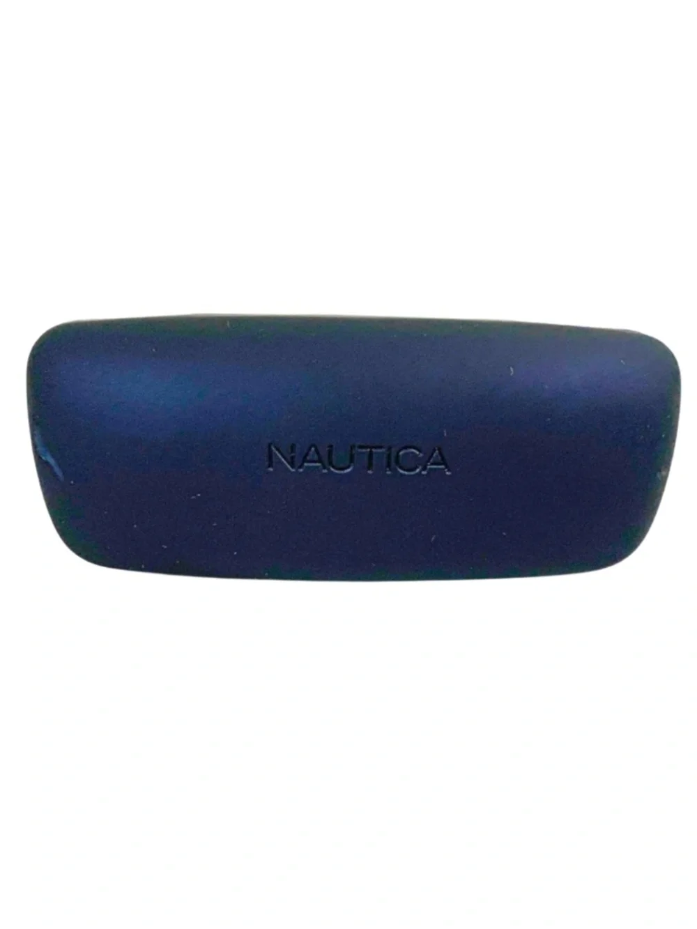 Nautica Midnight Blue Eyeglass Case Only, no glasses Minimalist Preppy Casual